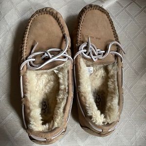 Beige UGG Moccasins